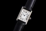 Cartier Tank Must Small C-Black SS/LE White K11 Sw Qtz - Image 3