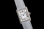 Cartier Tank Must Small C-Blue SS/LE White K11 Sw Qtz - Image 2