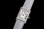 Cartier Tank Must Small C-Blue SS/LE White K11 Sw Qtz - Image 3