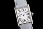 Cartier Tank Must Small C-Blue SS/LE White K11 Sw Qtz - Image 5