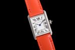 Cartier Tank Must Small C-Red SS/LE White K11 Sw Qtz - Image 2