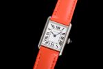 Cartier Tank Must Small C-Red SS/LE White K11 Sw Qtz - Image 3