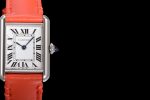 Cartier Tank Must Small C-Red SS/LE White K11 Sw Qtz - Image 4