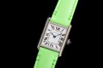 Cartier Tank Must Small C-Green SS/LE White K11 Sw Qtz - Image 3