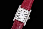 CAR0535B – Cartier Tank Must Large Dia Red SS/LE Wht K11 Sw Qtz - Image 3
