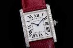 CAR0535B – Cartier Tank Must Large Dia Red SS/LE Wht K11 Sw Qtz - Image 5