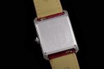 CAR0535B – Cartier Tank Must Large Dia Red SS/LE Wht K11 Sw Qtz - Image 9