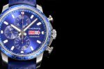 Mille Miglia 168571 SS/RG V7F 1:1 Best Edition Blue Dial on Blue Rubber Strap A7750 - Image 4