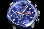 Mille Miglia 168571 SS/RG V7F 1:1 Best Edition Blue Dial on Blue Rubber Strap A7750 - Image 5