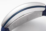 Vanguard V45 Yachting SS ABF 1:1 Best Edition Blue Textured Dial on Blue Gummy Strap A2824 - Image 8