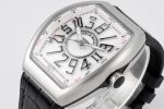 Vanguard V45 SS ABF Best Edition White Textured Dial on White Rubber Strap MIYOTA 9015 - Image 5