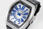 Vanguard V45 SS ABF Best Edition White Textured Dial on White Rubber Strap MIYOTA 9015 - Image 5