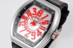 Vanguard V45 SS ABF Best Edition White Textured Dial on White Rubber Strap MIYOTA 9015 - Image 4