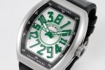 Vanguard V45 SS ABF Best Edition White Textured Dial on White Rubber Strap MIYOTA 9015 - Image 3
