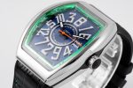 Vanguard V45 SS ABF Best Edition White Textured Dial on White Rubber Strap MIYOTA 9015 - Image 2