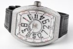 Vanguard V45 SS All-Diamond ABF Best Edition white textured dial black rubber strap Miyota 9015 - Image 6