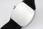 Vanguard V45 SS Full Diamonds ABF Best Edition Blue Textured Dial on Black Rubber Strap MIYOTA 9015 - Image 8