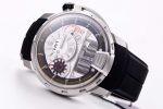 HYT H1 Iceberg SS CYF White and Yellow Dial on Black Rubber Strap Asian HTY Cal.101 - Image 7