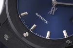 Classic Fusion 42mm PVD GSF 1:1 Best Edition Blue Dial on Blue Gummy Strap A2892 - Image 5