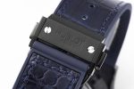 Classic Fusion 42mm PVD GSF 1:1 Best Edition Blue Dial on Blue Gummy Strap A2892 - Image 9