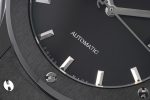 Classic Fusion 42mm PVD GSF 1:1 Best Edition Black Dial on Black Gummy Strap A2892 - Image 5