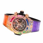 Big Bang Unico Rainbow King RG 45mm ZF 1:1 Best Edition on Rainbow Gummy Strap A1280 - Image 6