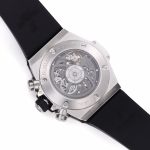 Hublot Big Bang Unico Titanium Full Diamonds BBF 1:1 Best Edition Skeleton Dial T Diamonds Bezel on Black Rubber Strap A1280 - Image 8