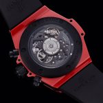 Big Bang Unico Red Magic Ceramic BBF 1:1 Best Edition Skeleton Dial on Red Rubber Strap A1280 - Image 8