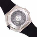 Big Bang Sang Bleu II Chrono SS BBF Best Edition White Dial on White Gummy Strap A7750 - Image 8