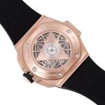 Big Bang Sang Bleu II Chrono RG BBF Best Edition Black Dial on Black Gummy Strap A7750 - Image 8