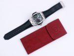 Spirit of Big Bang Tourbillion SS JBF Best Edition Skeleton Green Dial on Black Gummy Strap - Image 9