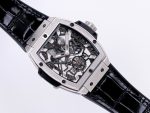 Spirit of Big Bang SS JBF Best Edition Skeleton Dial Stainless Bezel on Leather Strap with Gummy Strap Asia Tourb - Image 3