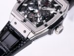Spirit of Big Bang SS JBF Best Edition Skeleton Dial Stainless Bezel on Leather Strap with Gummy Strap Asia Tourb - Image 4