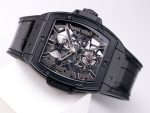 Spirit of Big Bang Tourbillion PVD JBF Best Edition Skeleton Dial on Black Gummy Strap - Image 8