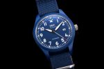 Mark XVIII IW328101 Blue Ceramic M+F 1:1 Best Edition Blue Dial on Blue Nylon Strap A35111 - Image 2