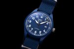 Mark XVIII IW328101 Blue Ceramic M+F 1:1 Best Edition Blue Dial on Blue Nylon Strap A35111 - Image 3