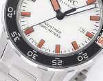 IWC Replica Watches Aquatimer Automatic White/Orange Dial RSF A2892 1:1 Fake watches - Image 5