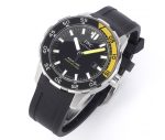 IWC Replica Watches Aquatimer Automatic Black/Yellow Dial Black Rubber Strap RSF A2892 1:1 Fake watches - Image 2