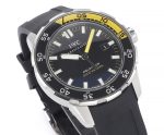IWC Replica Watches Aquatimer Automatic Black/Yellow Dial Black Rubber Strap RSF A2892 1:1 Fake watches - Image 3