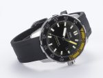 IWC Replica Watches Aquatimer Automatic Black/Yellow Dial Black Rubber Strap RSF A2892 1:1 Fake watches - Image 4