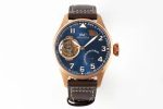 Big Pilot CF Tour LPP RG Numeral Markers Blue Dial On Brown Leather Strap BBR Tourb