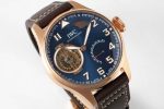 Big Pilot CF Tour LPP RG Numeral Markers Blue Dial On Brown Leather Strap BBR Tourb - Image 3