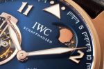 Big Pilot CF Tour LPP RG Numeral Markers Blue Dial On Brown Leather Strap BBR Tourb - Image 5