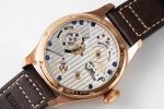 Big Pilot CF Tour LPP RG Numeral Markers Blue Dial On Brown Leather Strap BBR Tourb - Image 9