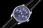 Portuguese Real PR Real Annual Calendar IW503502 ZF 1:1 Best Edition Blue Dial on Black Leather Strap A52850 - Image 2