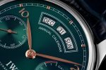 Portugieser  Annual Cal IW503502  ZF 1:1 Best Edition Green Dial on Blue Leather Strap A52850 - Image 4