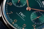 Portugieser  Annual Cal IW503502  ZF 1:1 Best Edition Green Dial on Blue Leather Strap A52850 - Image 5
