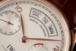 Portuguese Real PR Real Annual Calendar RG IW503504 ZF 1:1 Best Edition White Dial on Brown Leather Strap A52850 - Image 4