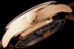 Portuguese Real PR Real Annual Calendar RG IW503504 ZF 1:1 Best Edition White Dial on Brown Leather Strap A52850 - Image 8