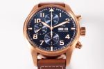Pilot Chrono 377721 "Le Petit Prince" RG ZF 1:1 Best Edition on Brown Leather Strap A7750 - Image 2